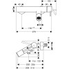 Смеситель для ванны Hansgrohe Axor Starck AX 10 411 990 полированное золото