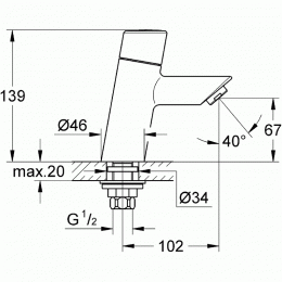 Кран Grohe Concetto 32274000