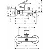 Комплект смесителей Hansgrohe Talis E 71740000+71710000