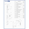 Смеситель WasserKRAFT MAIN 4108 для раковины с гигиеническим душем, хром