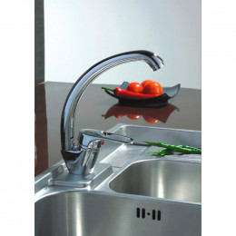 Смеситель для кухни Ledeme L5928-B хром