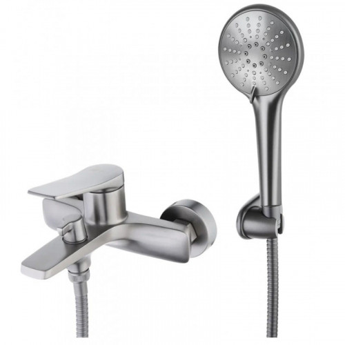 Смеситель для ванны Lemark Bronx LM3714GM графит