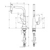 Смеситель для кухни Hansgrohe Talis M51 72826800 сталь