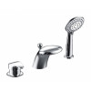 Встраиваемый смеситель на 3 отверстия Bravat Cobra F5140197CP-1-RUS