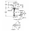 Смеситель для раковины Grohe Lineare New 32109001