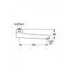 Излив для смесителей Grohe 13462000