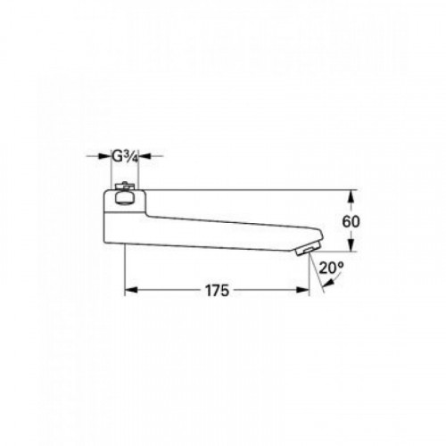 Излив для смесителей Grohe 13462000