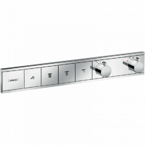 Смеситель для душа Hansgrohe RainSelect 15382000, 4 потребителя, термостатический, хром