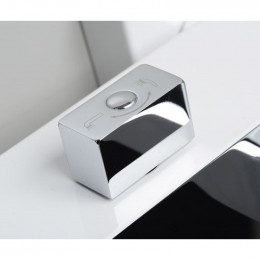 Смеситель WasserKRAFT ALLER 1061WHITE для ванны и душа с коротким изливом, комбинированное покрытие