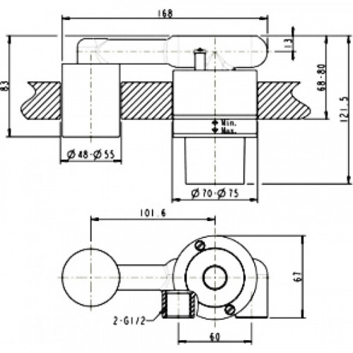 Скрытая часть Bravat Phillis D968C-ENG