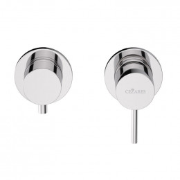Смеситель для ванны Cezares Leaf LEAF-VDIM3-L-01 хром