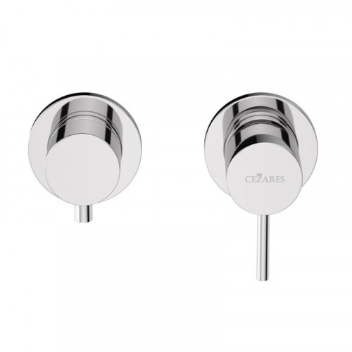 Смеситель для ванны Cezares Leaf LEAF-VDIM3-L-01 хром