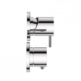 Смеситель для ванны Cezares Leaf LEAF-VDIM3-L-01 хром