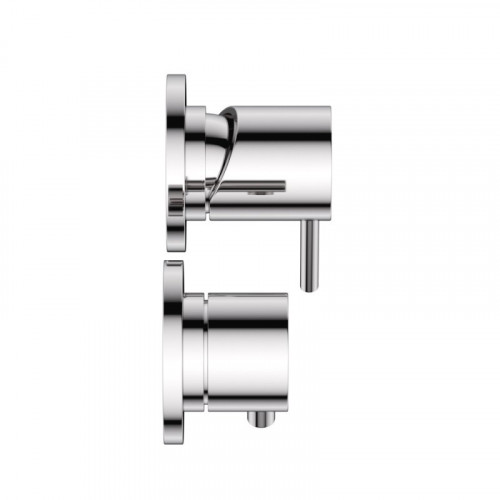 Смеситель для ванны Cezares Leaf LEAF-VDIM3-L-01 хром