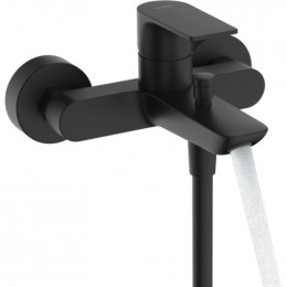 Смеситель для ванны Hansgrohe Rebris S 72440670 черный матовый
