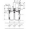 Смеситель Hansgrohe Talis E 71733670 для раковины, черный матовый