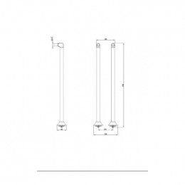 Комплект колонн Lemark LM8565B для смесителя