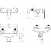 Смеситель для душа Bravat Arden F9351385BC-01-RUS