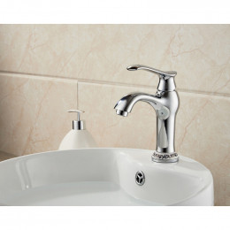 Смеситель для раковины Ledeme L1041-2 хром