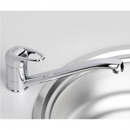Смеситель WasserKRAFT ODER 6307 для кухни с поворотным изливом, хром