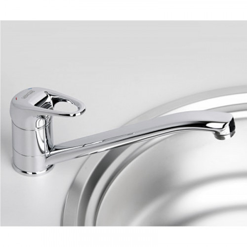 Смеситель WasserKRAFT ODER 6307 для кухни с поворотным изливом, хром