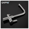 Смеситель для кухни Gappo G4399-4 со встроенным фильтром сатин