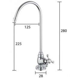 Кран для питьевой воды Frap F1052-9 хром
