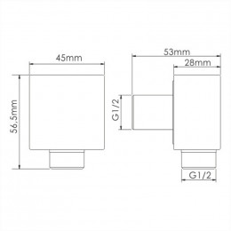 WasserKRAFT A124 Подключение шланга 9062551