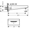 Излив для ванны Hansgrohe Metropol 32543000