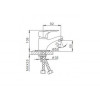 Смеситель для раковины Frap F1037 хром