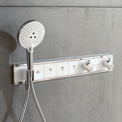 Смеситель для душа Hansgrohe RainSelect 15357000, 4 потребителя, термостатический, хром