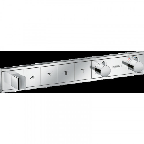 Смеситель для душа Hansgrohe RainSelect 15357000, 4 потребителя, термостатический, хром