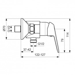 Смеситель VIDIMA FINE (BA387AA) для душа
