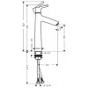 Смеситель Hansgrohe Talis S 190 72032000 для раковины