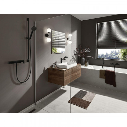 Смеситель для душа Hansgrohe Finoris 75620670 черный матовый