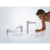 Смеситель Hansgrohe Talis E 71701000 для раковины, со сливным клапаном Push-Open