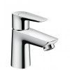 Смеситель Hansgrohe Talis E 71701000 для раковины, со сливным клапаном Push-Open