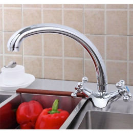 Смеситель для кухни Frap F4219 хром