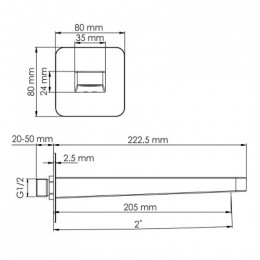 Комплект для ванны WasserKRAFT A7651.303.305.280.197.207 золото