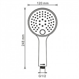 Комплект для ванны WasserKRAFT A7651.303.305.280.197.207 золото