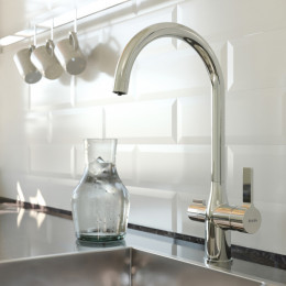 Смеситель для кухни с каналом для фильтрованной воды, Pure, IDDIS, PURSBFJi05 хром