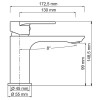WasserKRAFT Mindel 8503 Смеситель для раковины