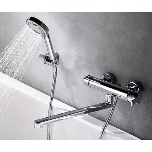 Смеситель для ванны WasserKRAFT Berkel 4802L с длинным изливом