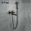 Смеситель для ванны Frap F32801-6 черный матовый