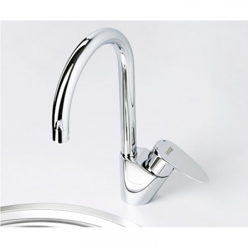 Смеситель WasserKRAFT LEINE 3507 для кухни с поворотным изливом, хром
