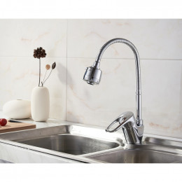 Смеситель для кухни Ledeme L4304 хром