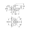 Смеситель для ванны Grohe Quadra 32638LS0 белый