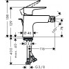 Смеситель для биде Hansgrohe Talis E 71721000 хром