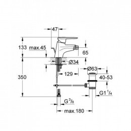 Смеситель для биде Grohe Touch 32556000