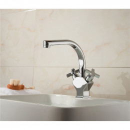 Смеситель для кухни Ledeme L5884-2 хром